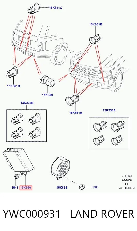  YWC000931 Land Rover