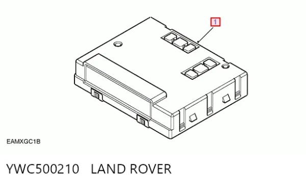 Blok komfortu YWC500210 Land Rover