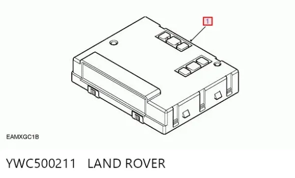 Blok komfortu YWC500211 Land Rover
