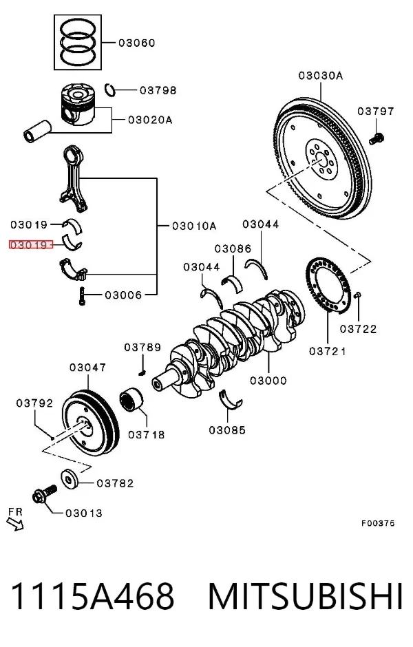  1115A468 Mitsubishi