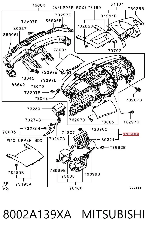  8002A139XA Mitsubishi