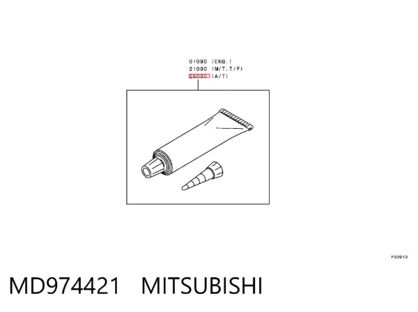 Szczeliwo silikonowe MD974421 Mitsubishi
