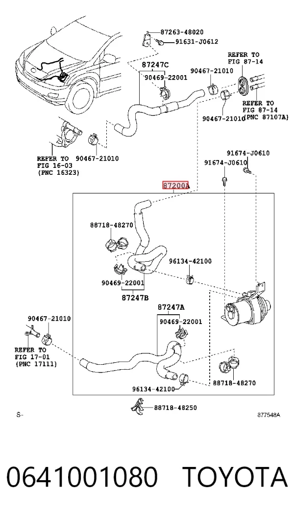  0641001080 Toyota