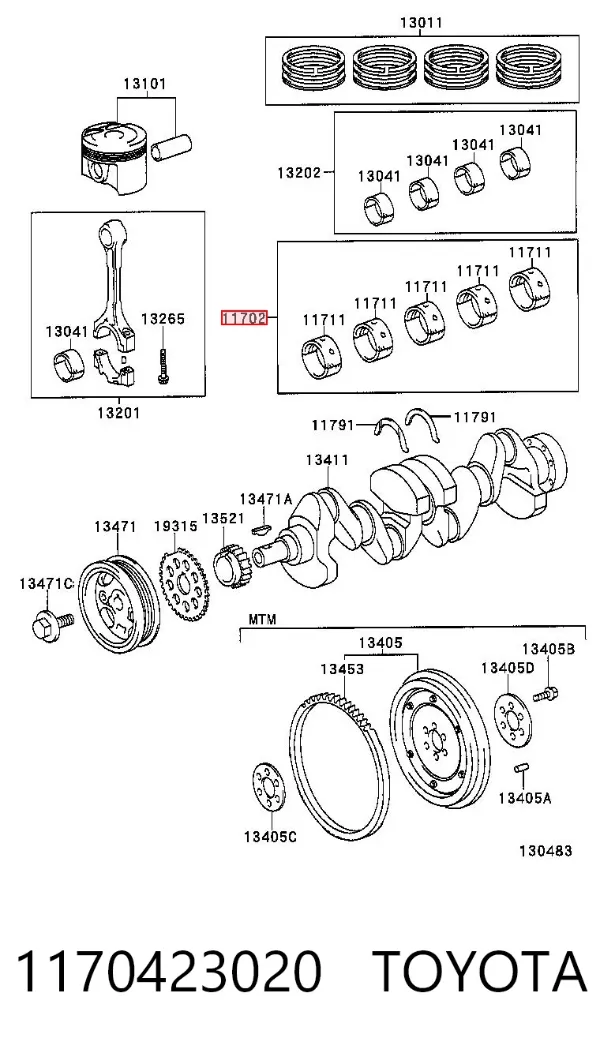  1170423020 Toyota