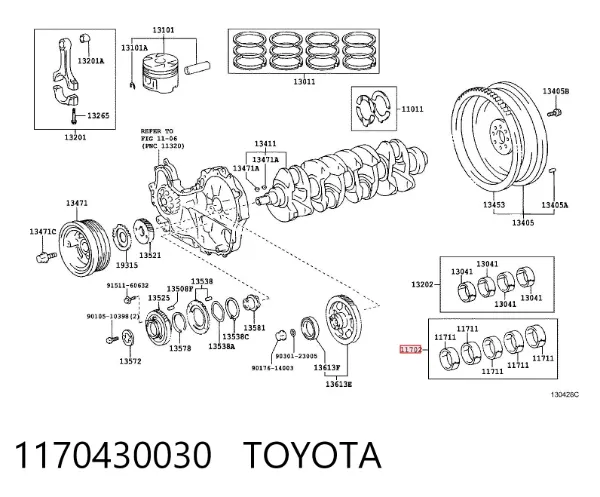  1170430030 Toyota