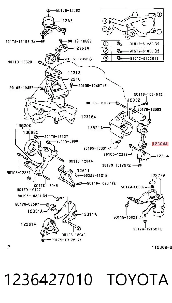  1236427010 Toyota