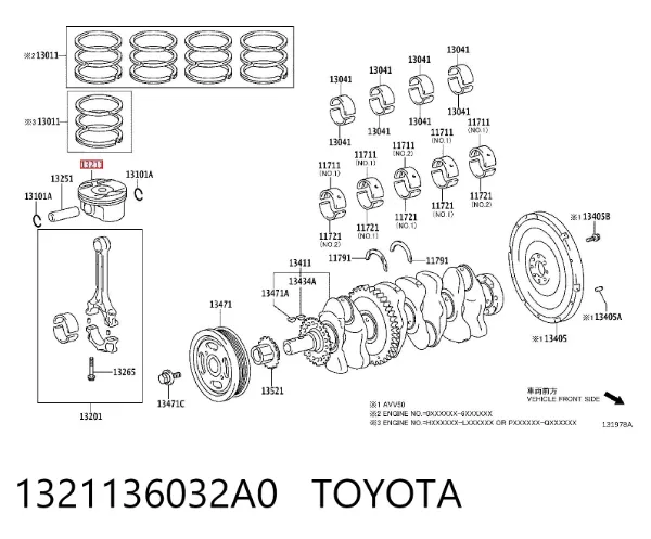  1321136032A0 Toyota