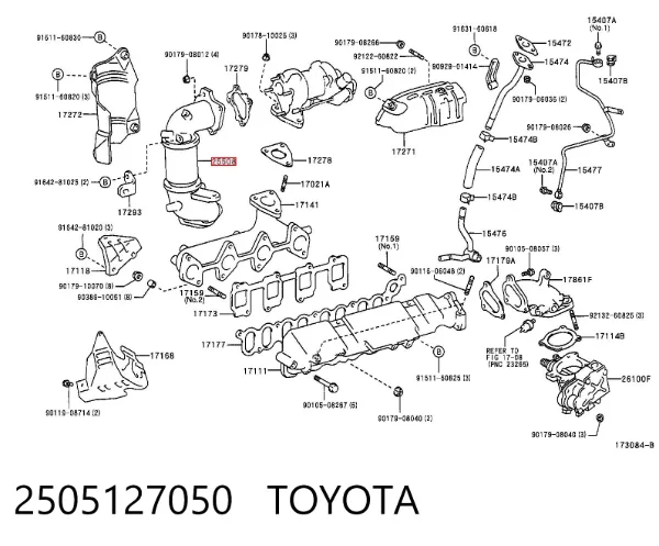 Konwerter-katalizator Toyota Corolla E12