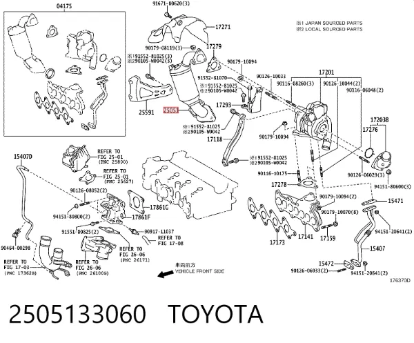 Konwerter-katalizator Toyota Corolla E15