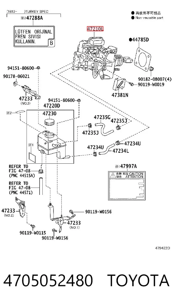  4705052480 Toyota