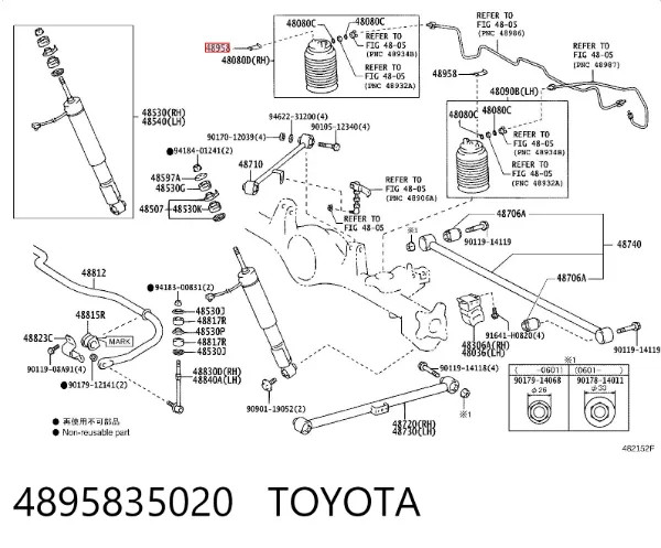 4895835020 Toyota