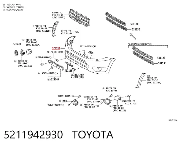 Zderzak przedni Toyota RAV4 III