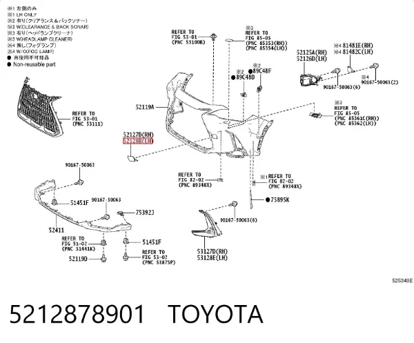  5212878901 Toyota