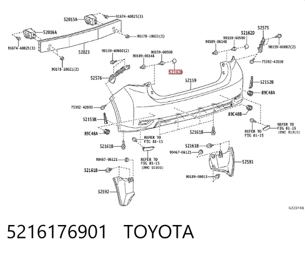  5216176901 Toyota