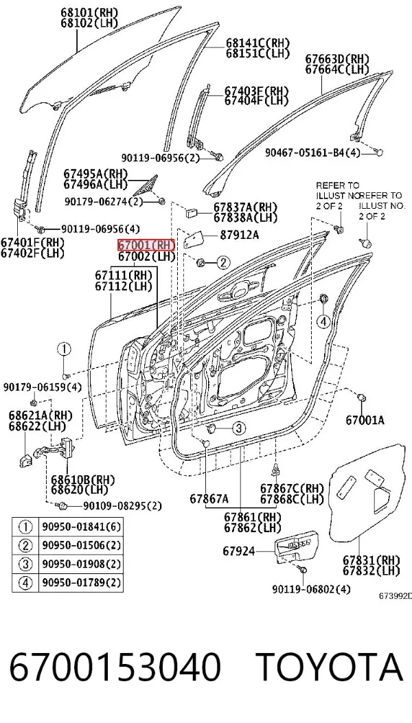 Drzwi przednie prawe Lexus IS E2