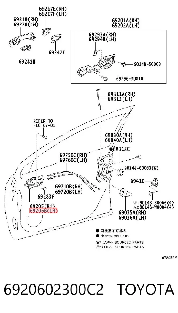  6920602300C2 Toyota