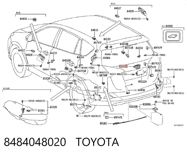  8484048020 Toyota