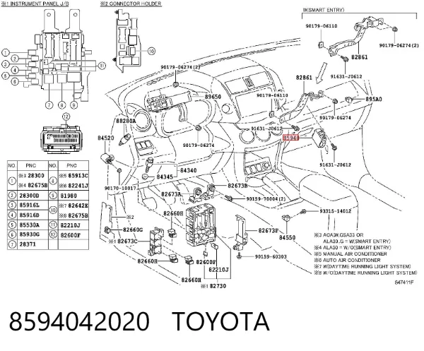  8594042020 Toyota
