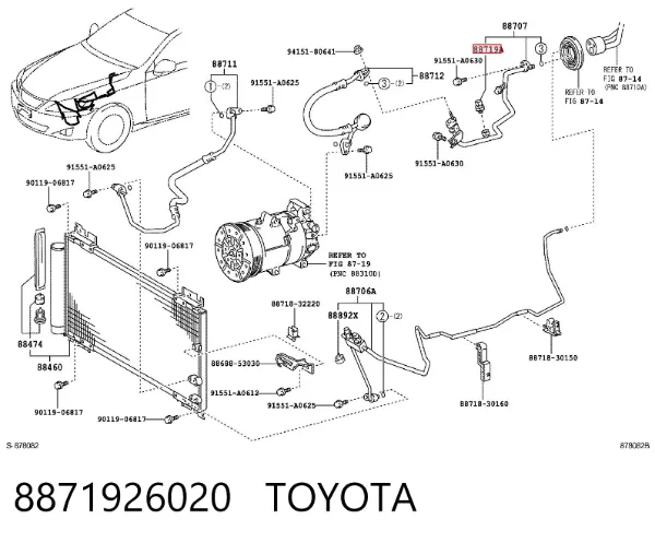  8871926020 Toyota