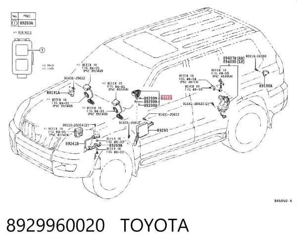  8929960020 Toyota