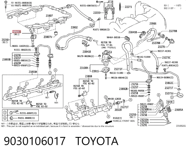  9030106017 Toyota
