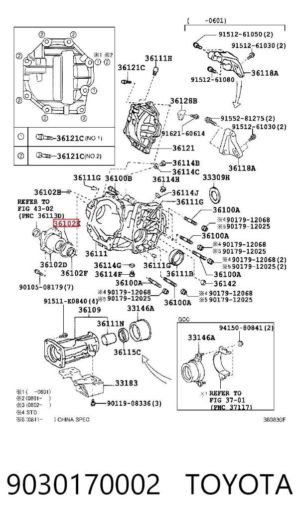  9030170002 Toyota