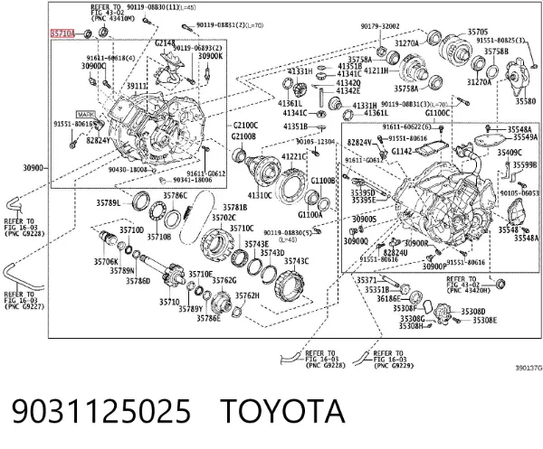  9031125025 Toyota