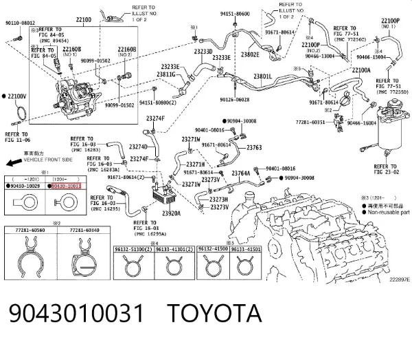  9043010031 Toyota