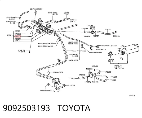 Rozrusznik 9092503193 Toyota
