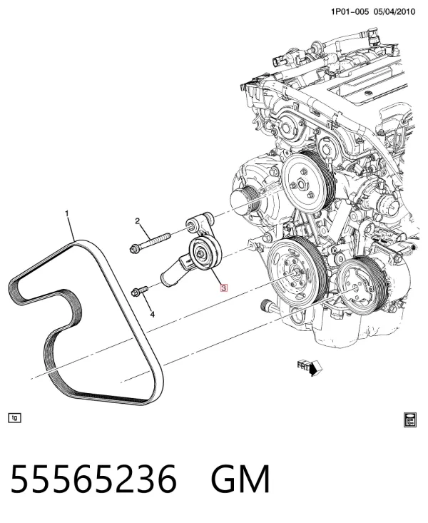 Sprężarka klimatyzacji 55565236 General Motors