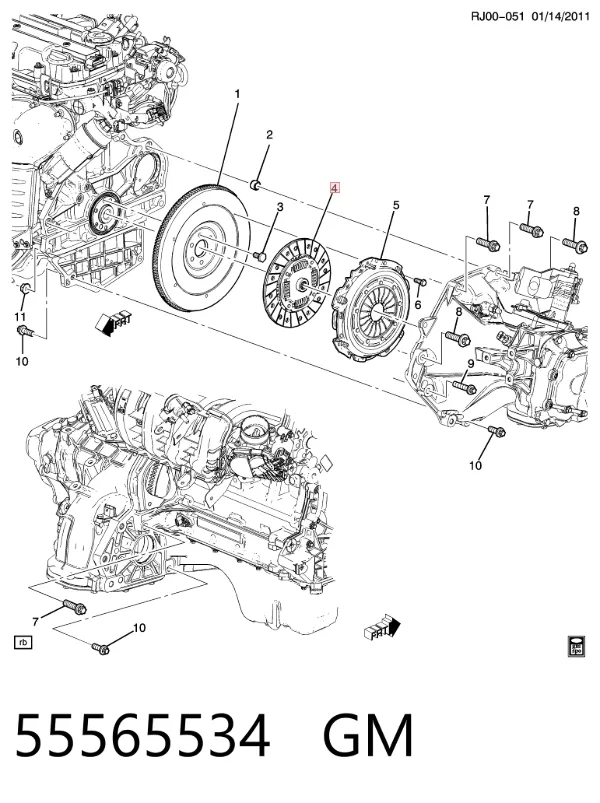 Tarcza sprzęgła Opel Corsa E