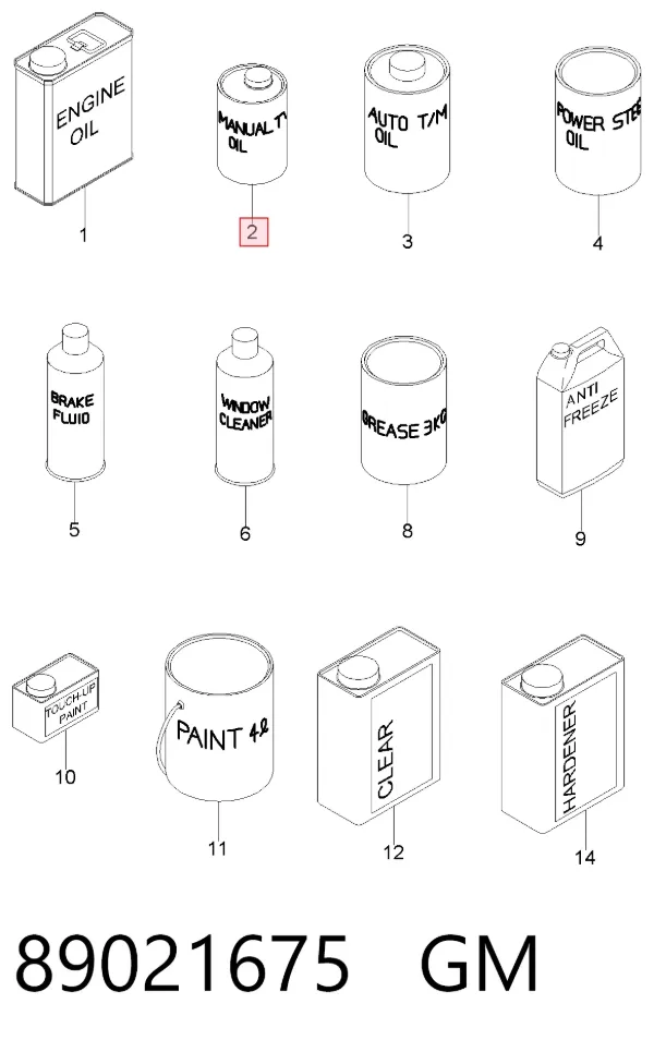 Olej przekładniowy 89021675 General Motors