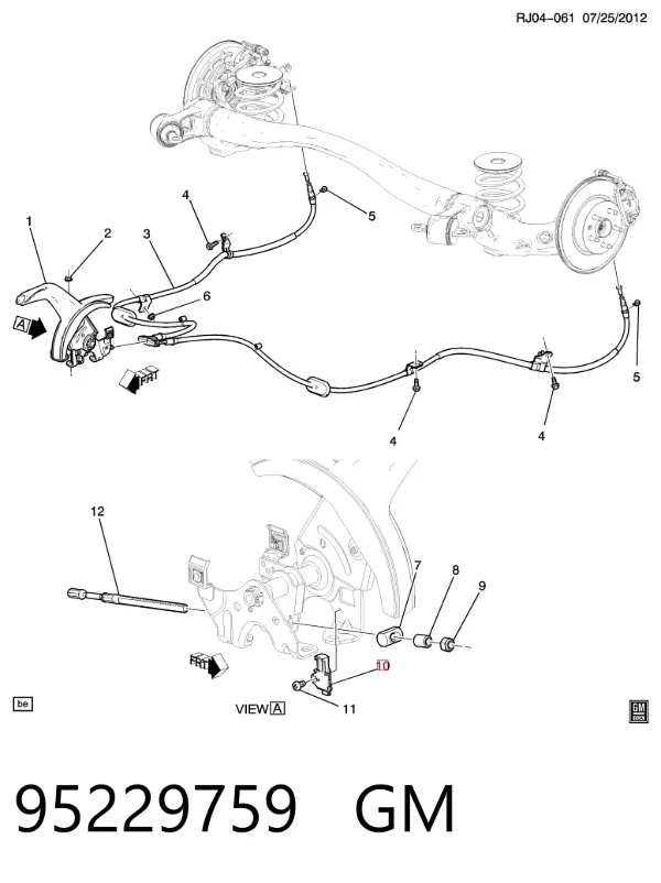 Osłona tarczy hamulcowej przedniej lewej 95229759 General Motors