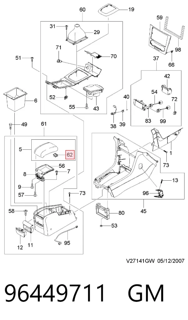  96449711 General Motors