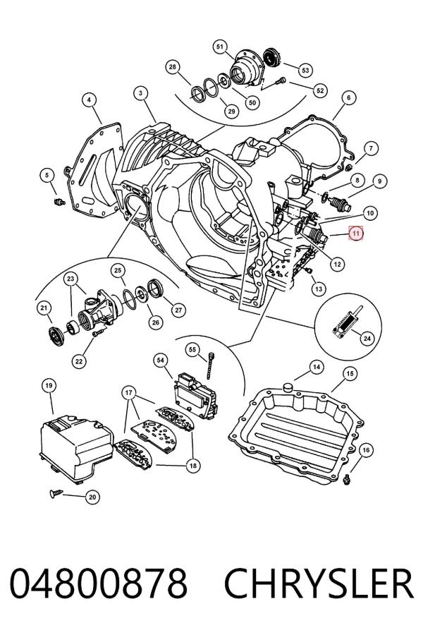 Czujnik prędkości Chrysler Voyager II GS
