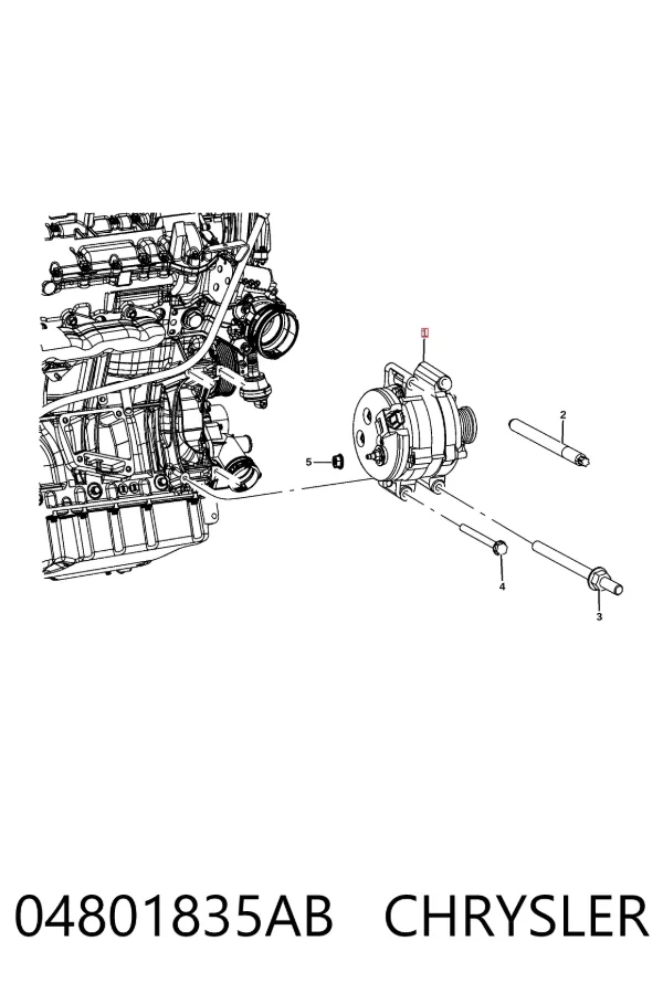 Alternator Jeep Grand Cherokee IV