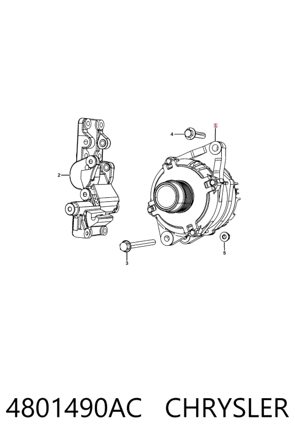 Alternator Dodge Journey 