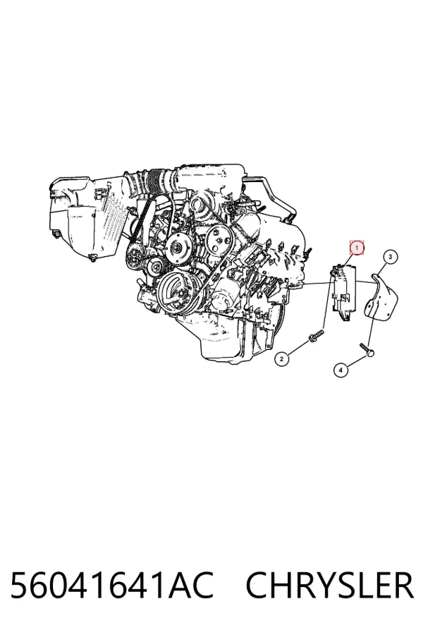 Rozrusznik 56041641AC Chrysler