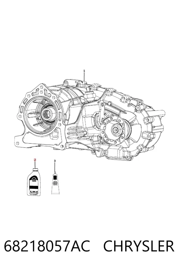 Olej przekładniowy K68218057AC Fiat/Alfa/Lancia