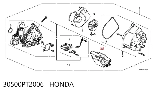 Cewka zapłonowa 30500PT2006 Honda
