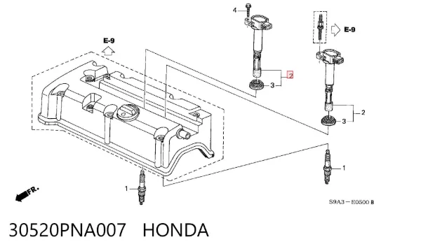 Cewka zapłonowa 30520PNA007 Honda