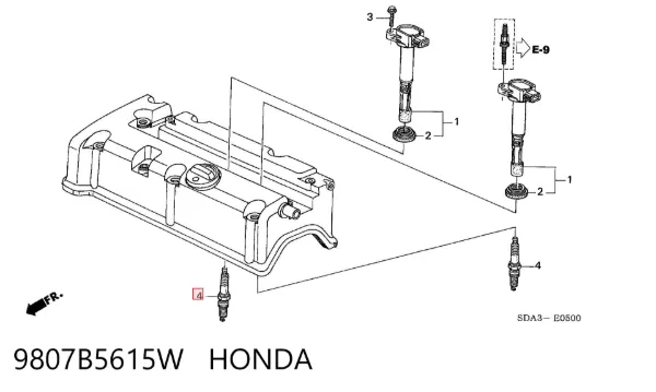 Świeca zapłonowa 9807B5615W Honda