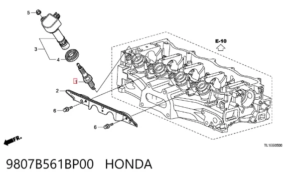 Świeca zapłonowa 9807B561BP00 Honda