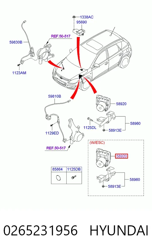Sterownik ABS  hydrauliczny Hyundai Elantra IV