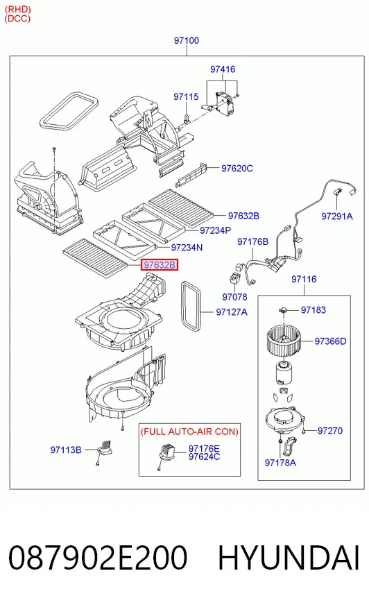 Filtr kabiny 087902E200 Hyundai/Kia