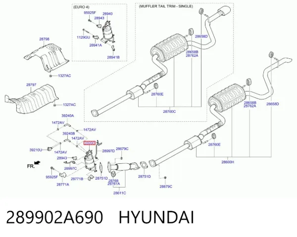 Konwerter-katalizator Hyundai I30 GDH