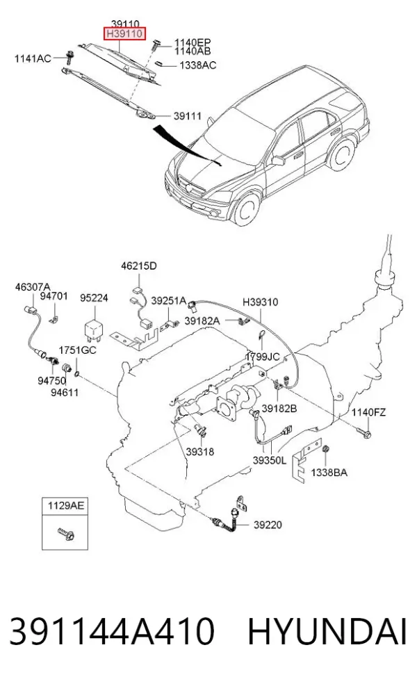Sterownik silnika KIA Sorento I
