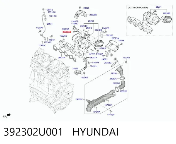  392302U001 Hyundai/Kia