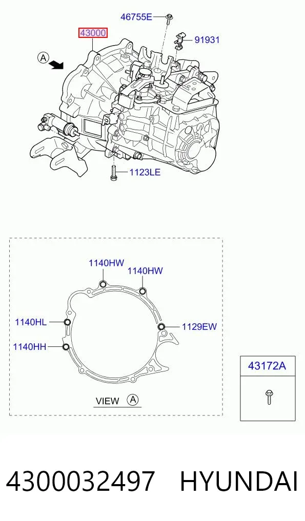 Mechaniczna skrzynia biegów w komplecie KIA Sportage III