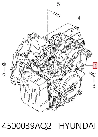 Automatyczna skrzynia biegów, kompletna 4500039AQ2 Hyundai/Kia